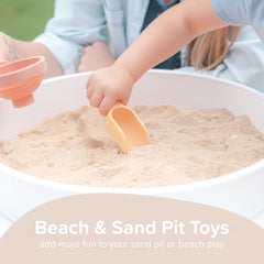 Inspire My Play dishwasher-safe scoops simplify cleanup after sensory activities