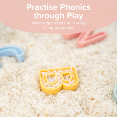 Inspire My Play letters with included washable storage bag