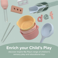 Inspire My Play playtray accessory, enhances hands-on sensory exploration.