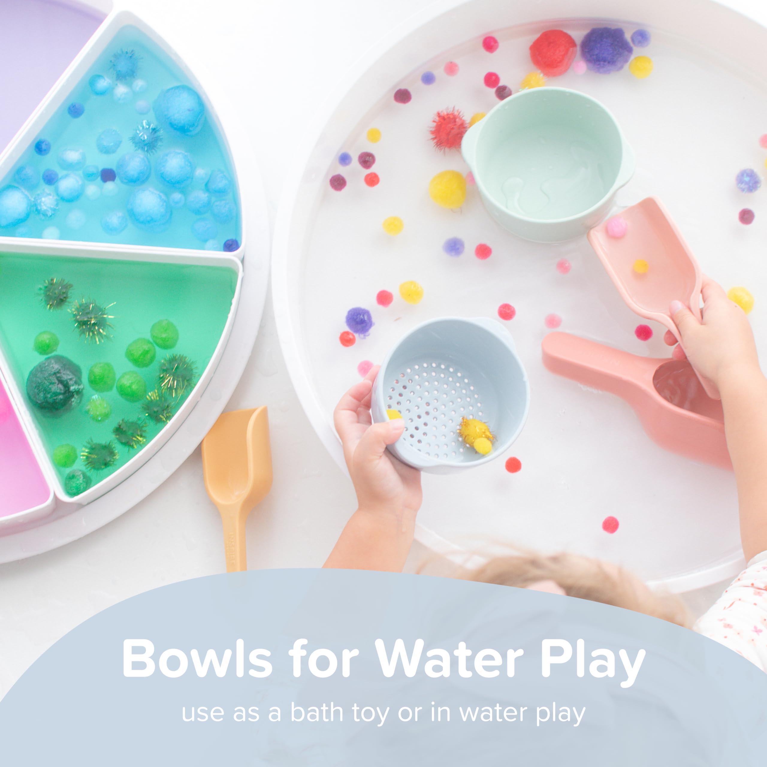 Inspire My Play sensory-bin accessory coral supports tactile exploration.