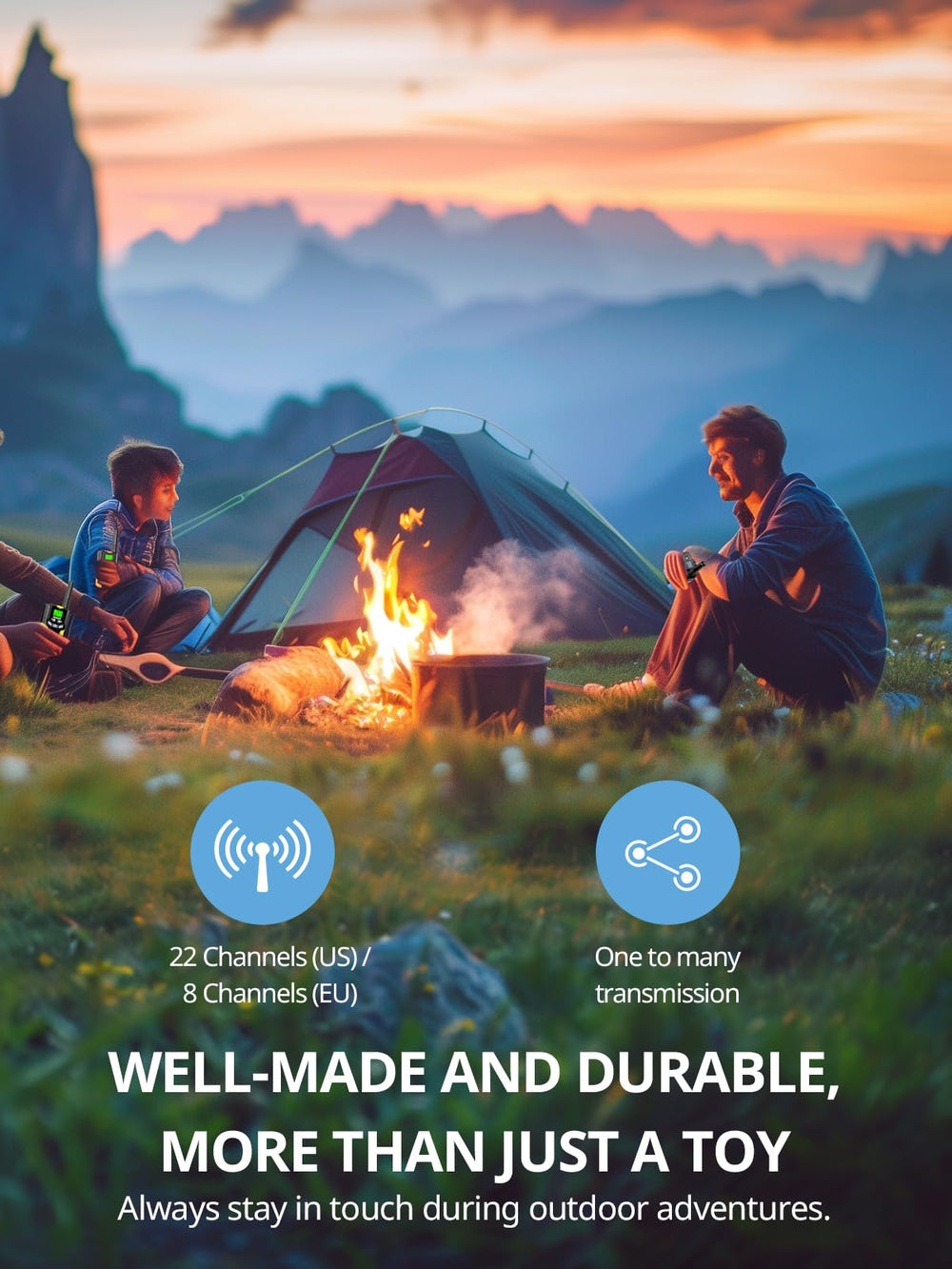 Inspireyes backlit LCD screen enhances visibility day and night.