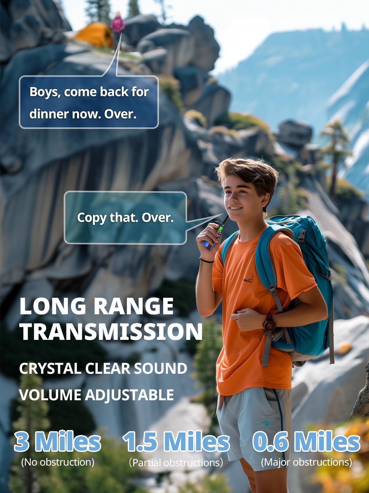 Inspireyes walkie talkies recharge battery for uninterrupted playtime.