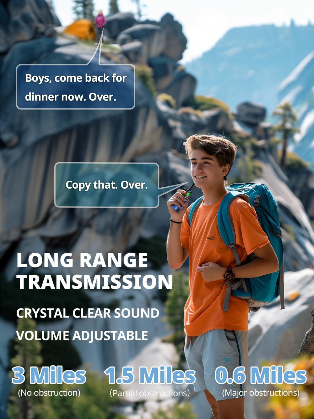 Inspireyes walkie talkies recharge battery for uninterrupted playtime.