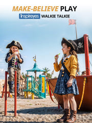 Inspireyes walkie talkies with backlit LCD for day and night visibility