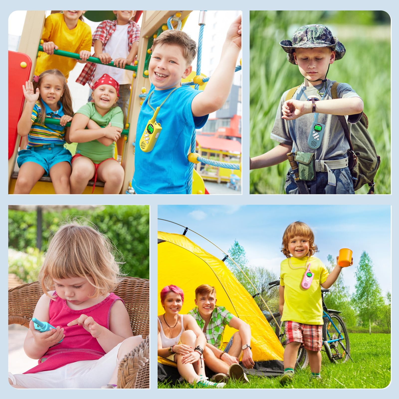 Inspireyes 3-pack ideal for family hikes, camping, and outdoor games