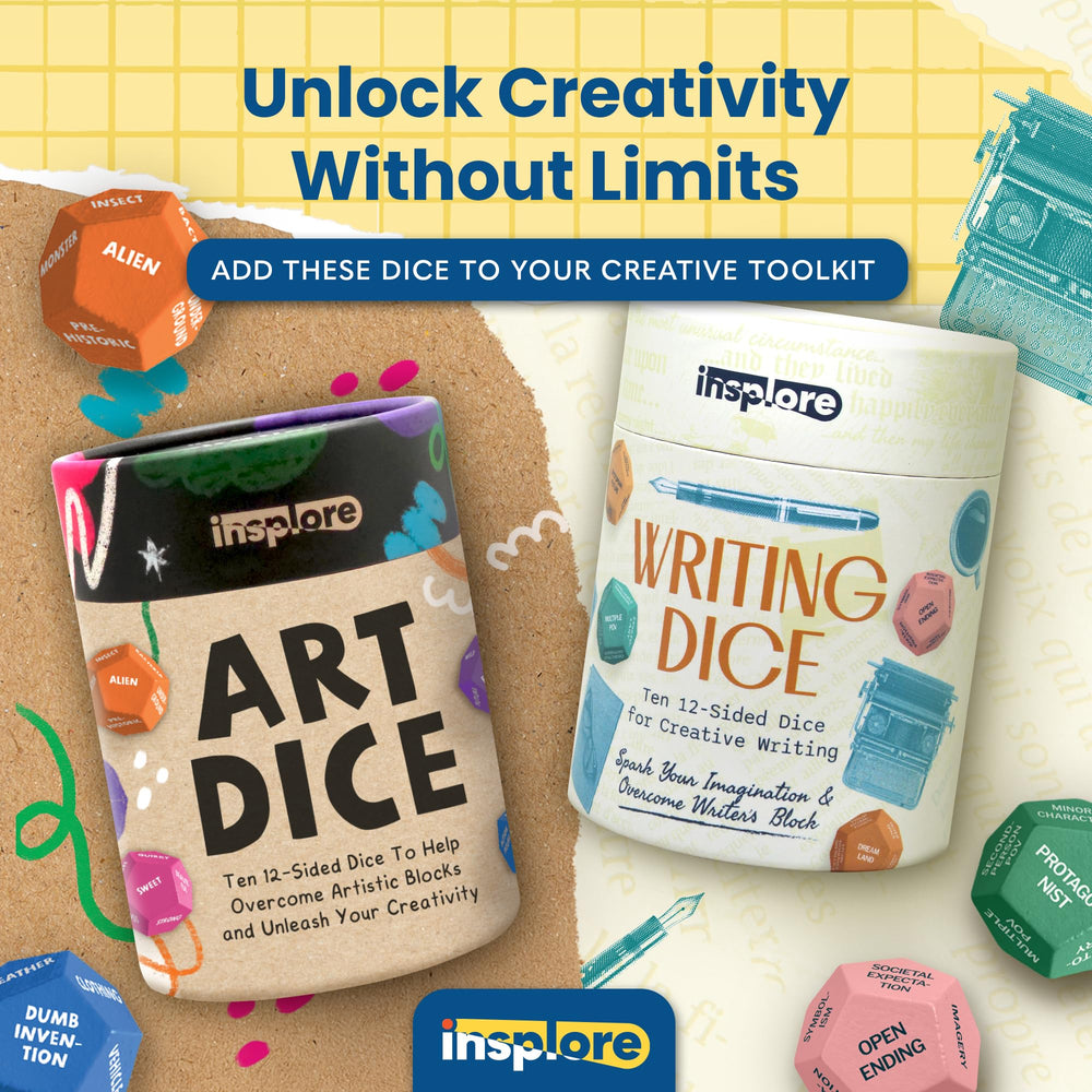 Insplore gift-ready packaging makes a thoughtful writing gift.