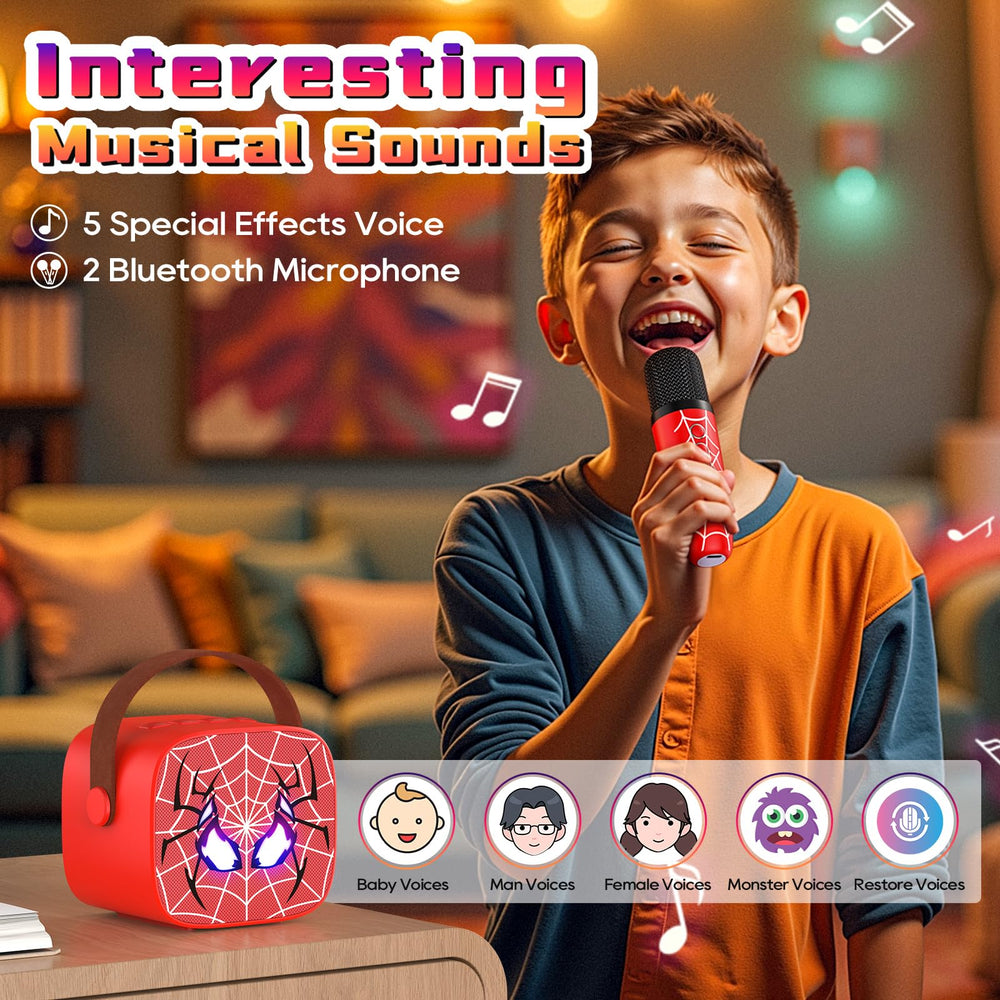 Instiwitt mini karaoke voice changer with four fun effects.