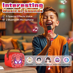 Instiwitt mini karaoke voice changer with four fun effects.