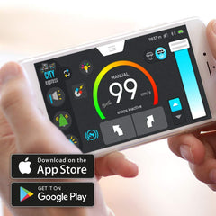 Intelino Smart Train Starter Color Snaps close-up highlighting tactile coding colors.