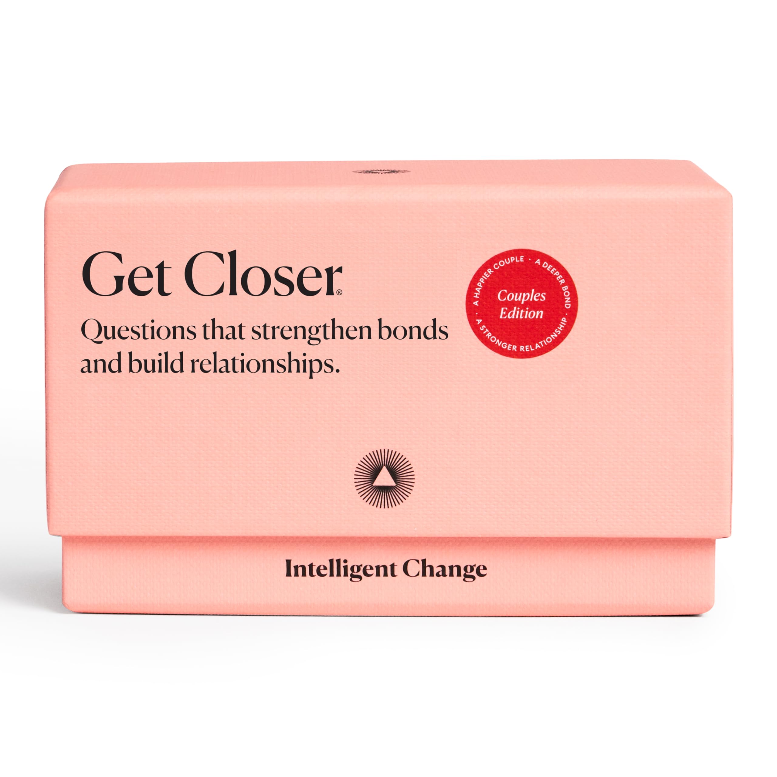 Intelligent Change Get Closer deck in box for easy gifting and travel.