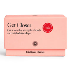 Intelligent Change Get Closer deck in box for easy gifting and travel.
