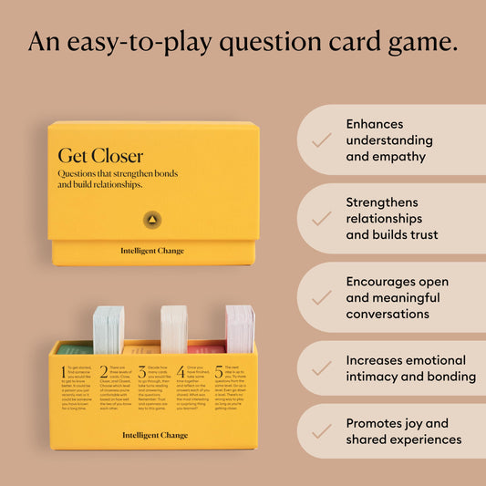 Intelligent Change Get Closer cards spread sparks inclusive conversation
