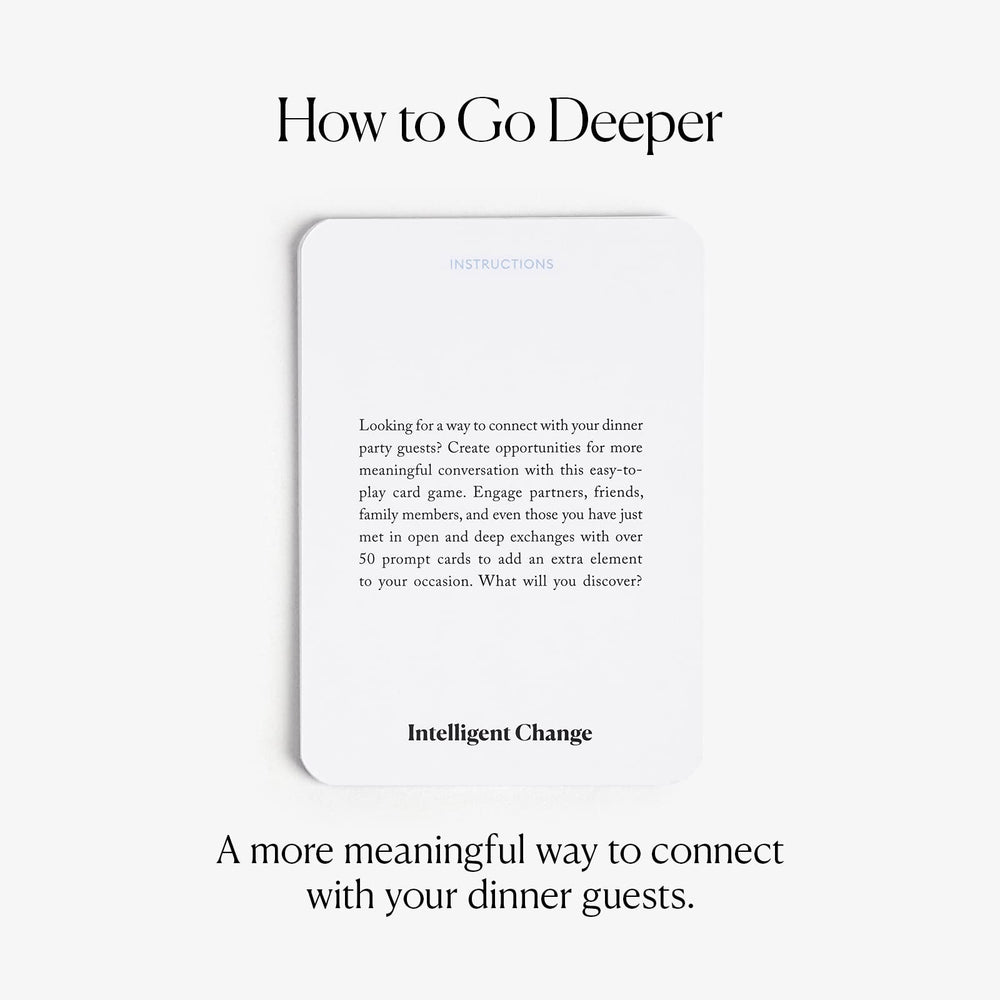 Intelligent Change Get Closer date-night ideas, encouraging meaningful talk.
