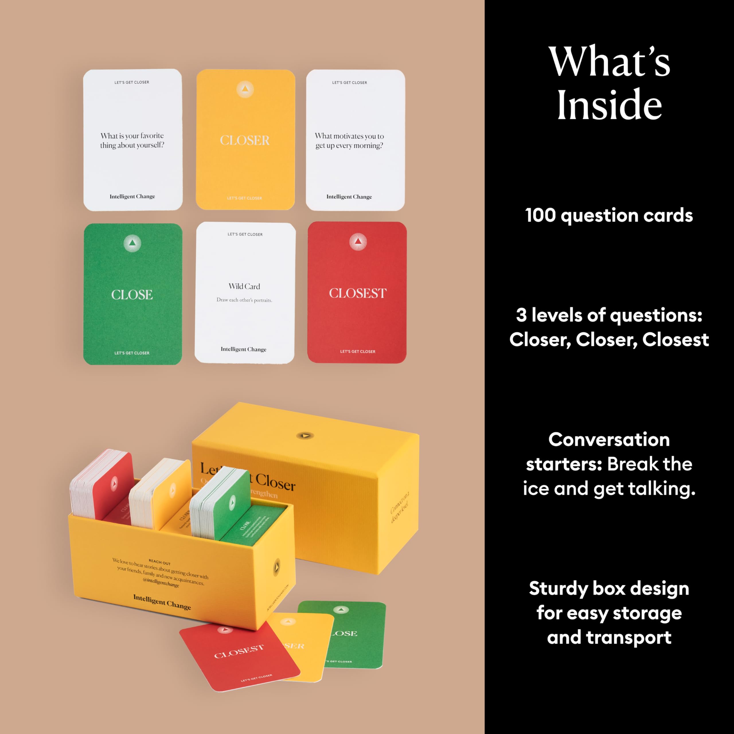 Intelligent Change Get Closer dinner table scene invites warm chats