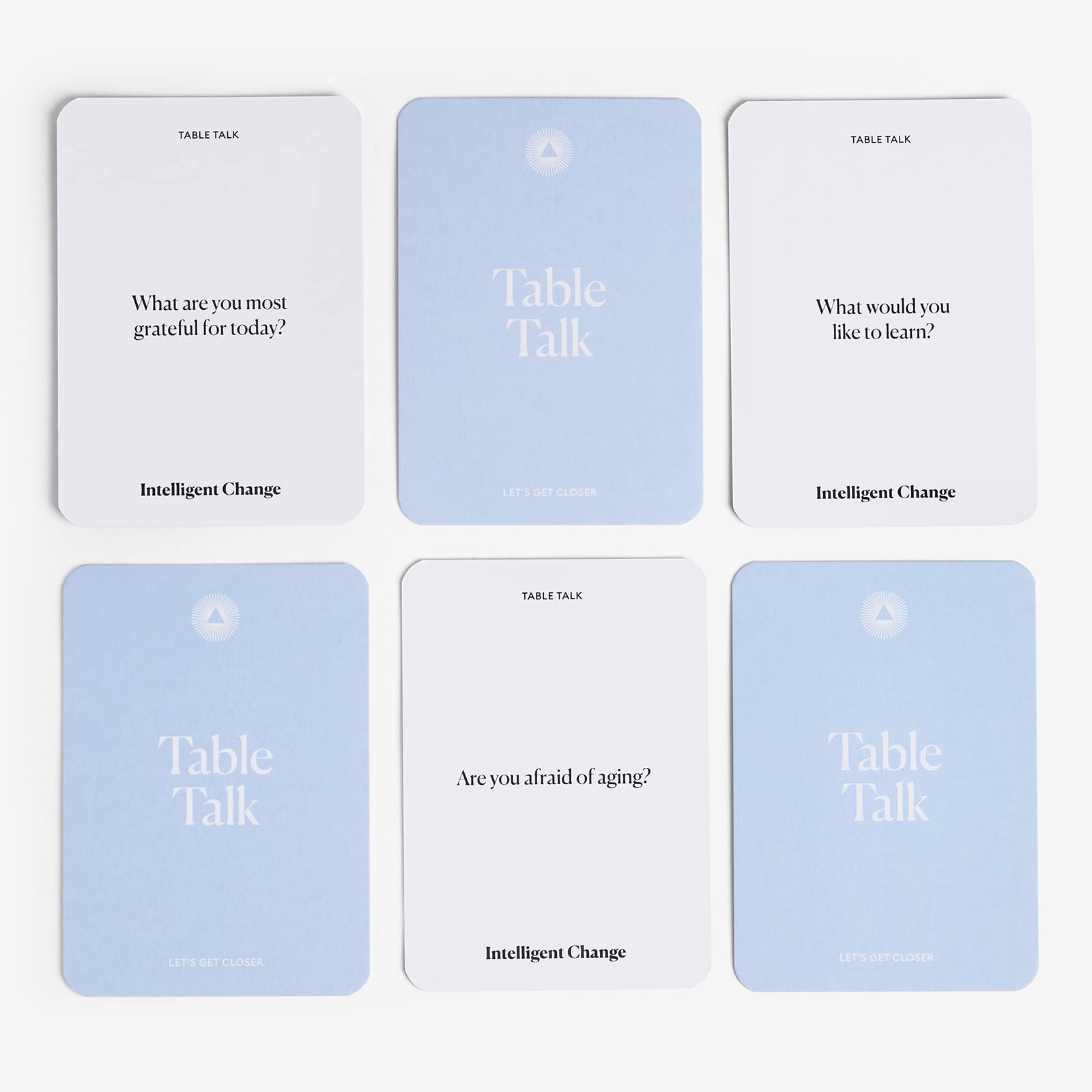 Intelligent Change Get Closer easy play setup for quick conversations.