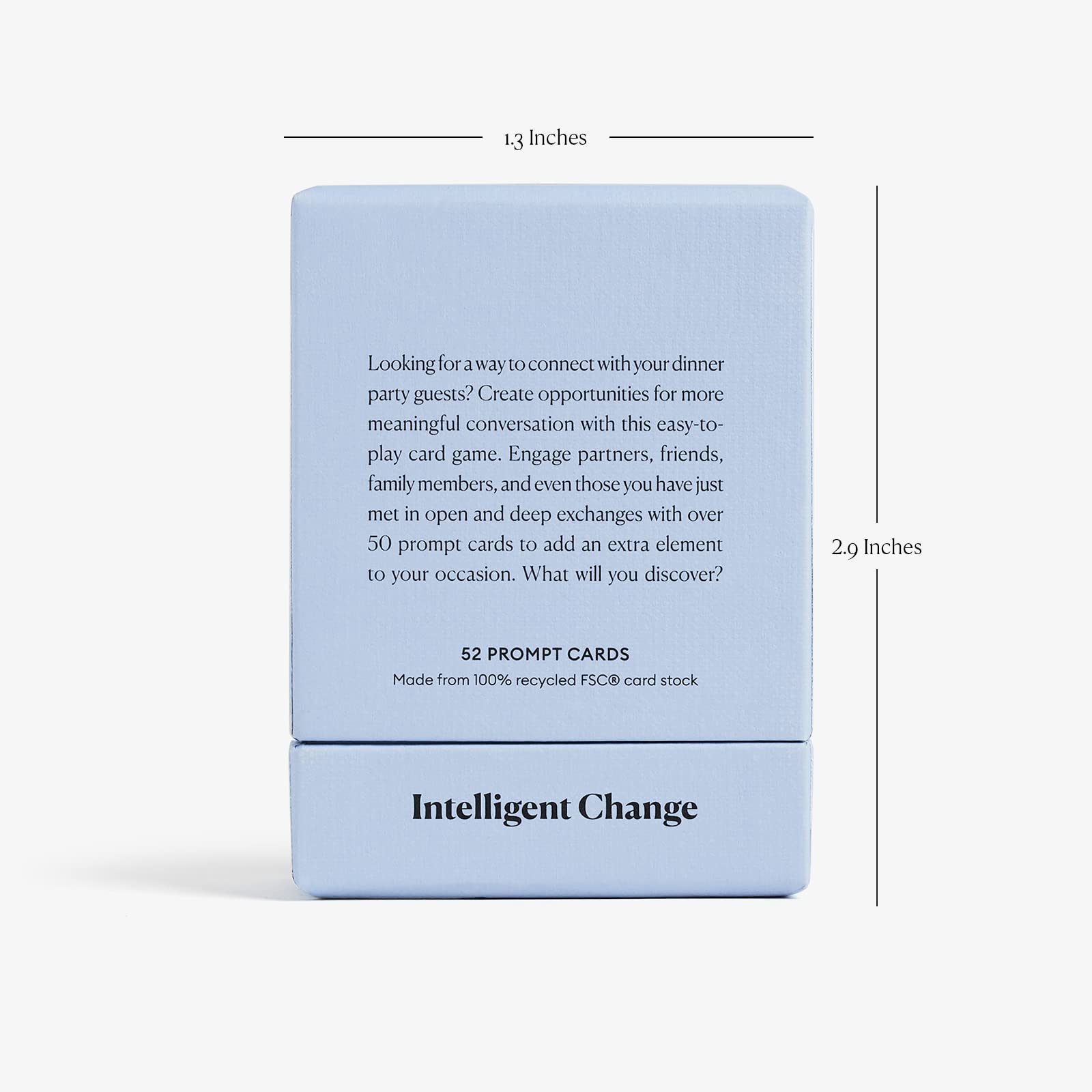 Intelligent Change Get Closer travel-friendly box, conversation on the go.