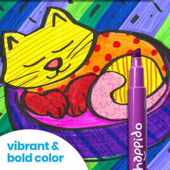 Happido broad strokes enable quick sketches with bold color.