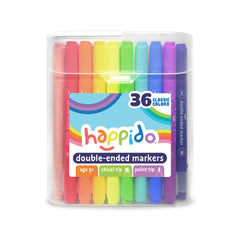 Markers neatly stored in travel-friendly case for on-the-go creativity.