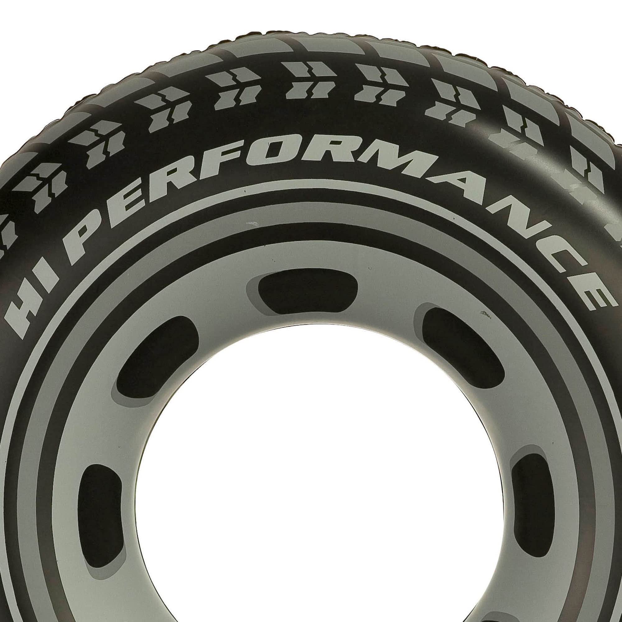 Intex giant tire tubes on a lake adventure setting for relaxed water time.