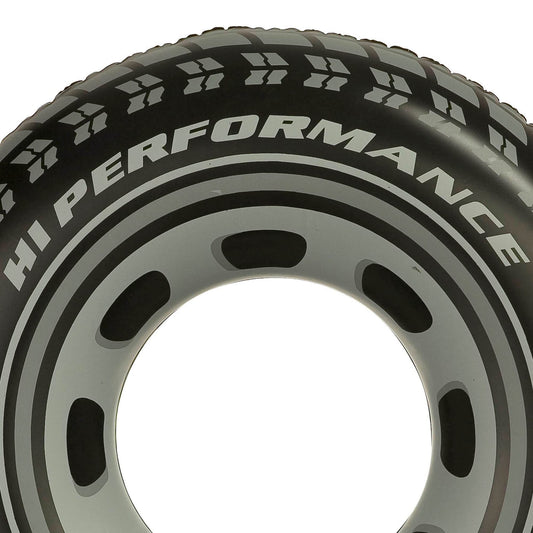 Intex giant tire tubes on a lake adventure setting for relaxed water time.