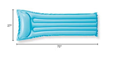 Intex Relax-A-Mat shows durable vinyl construction for outdoor flotation.
