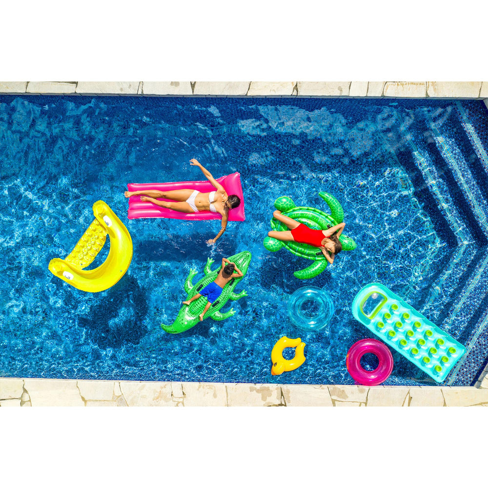 Intex Sit 'N Float uses two air chambers for safer, stable inflation