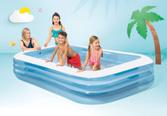 Intex Swim Center pool 72-inch width ideal for compact backyards and social play