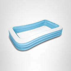 Intex Swim Center with three air chambers and valve enables quick inflation