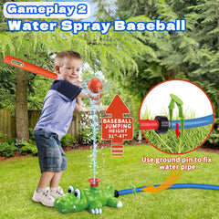 Intoypad 360-degree rotating sprayer covers a wide play area