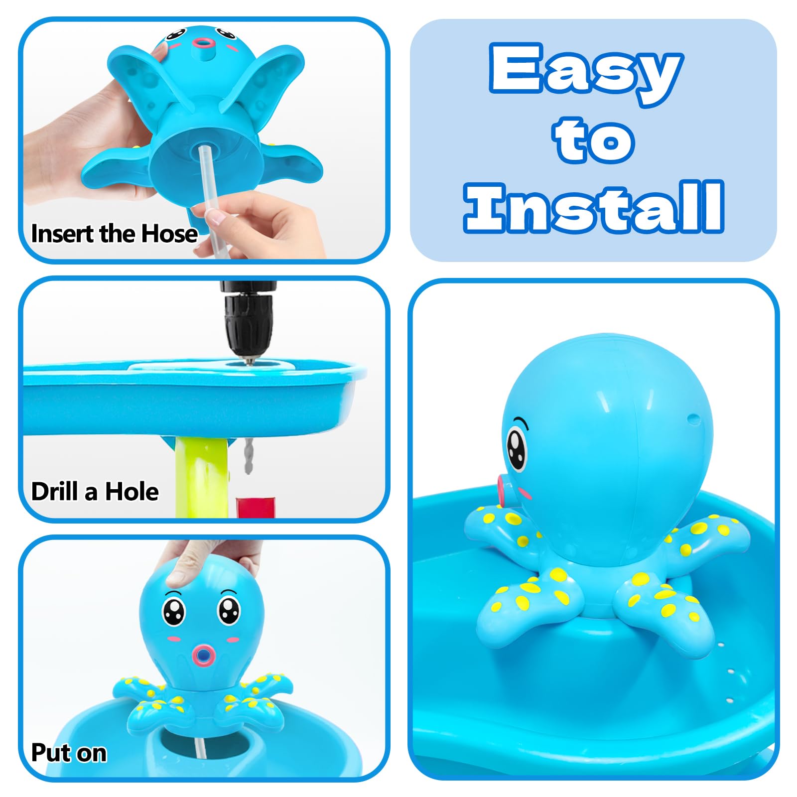 Intoypad easy installation with drill-friendly, removable unit for travel.