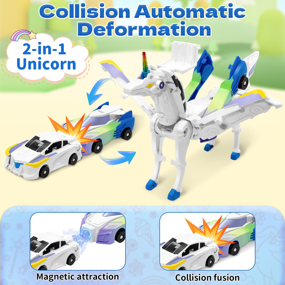 Intoypad kids enjoy imaginative play transforming cars that encourage problem-solving.