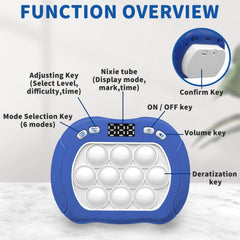 Intoypad Pop Game LED lights and sound create engaging sensory play moments.