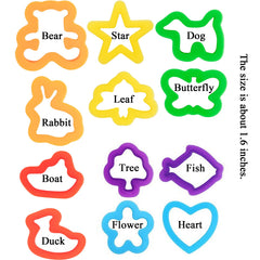 Inxens Dough Tools Set flower cutters brighten playtime and shape creativity