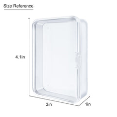 IOKUKI clear plastic deck box ready for quick card identification.