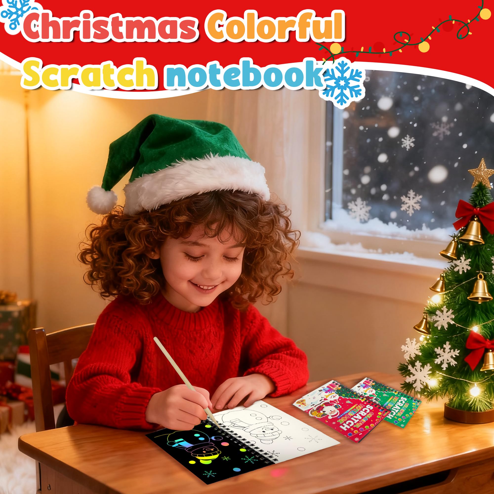 iooo Christmas gift bags for kids in bulk for party prep