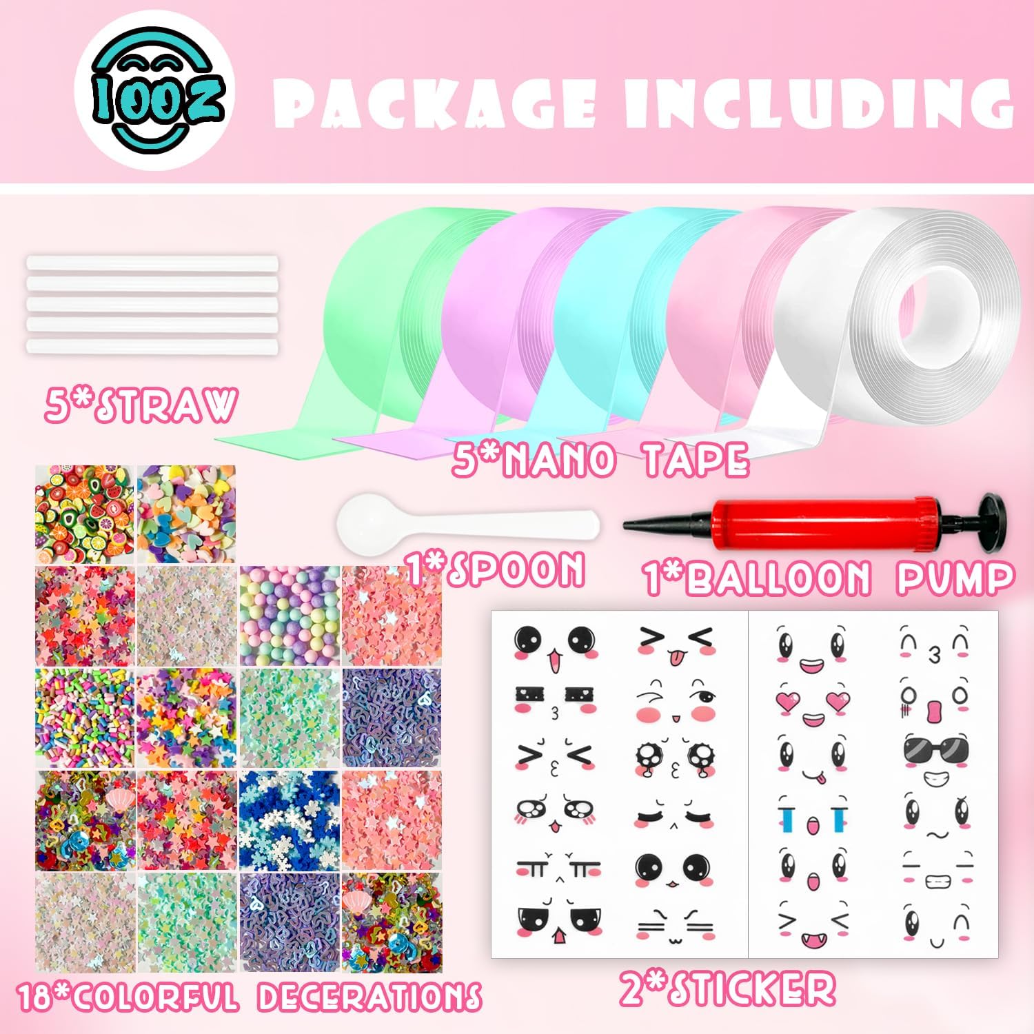 IOOZ Nano Tape Bubble Kit transparent tape ideal for bubble making.