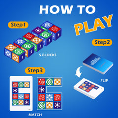 IORNBEAU block puzzle game pieces highlighted to support fast thinking during play.