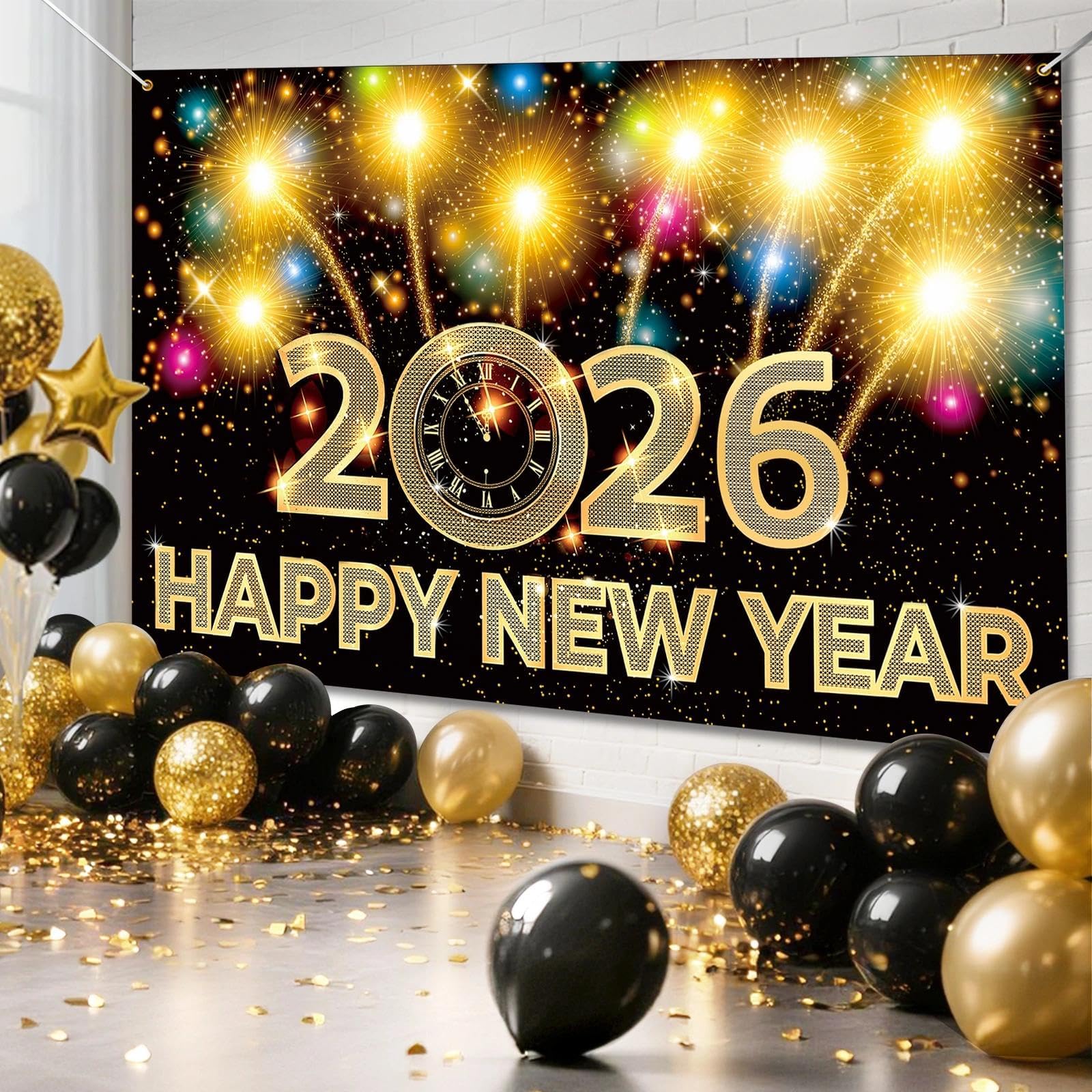 iPartycool backdrop doubles as a photo backdrop for festive shoots.