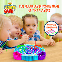 IPIDIPI TOYS eight fishing poles for group play and teamwork