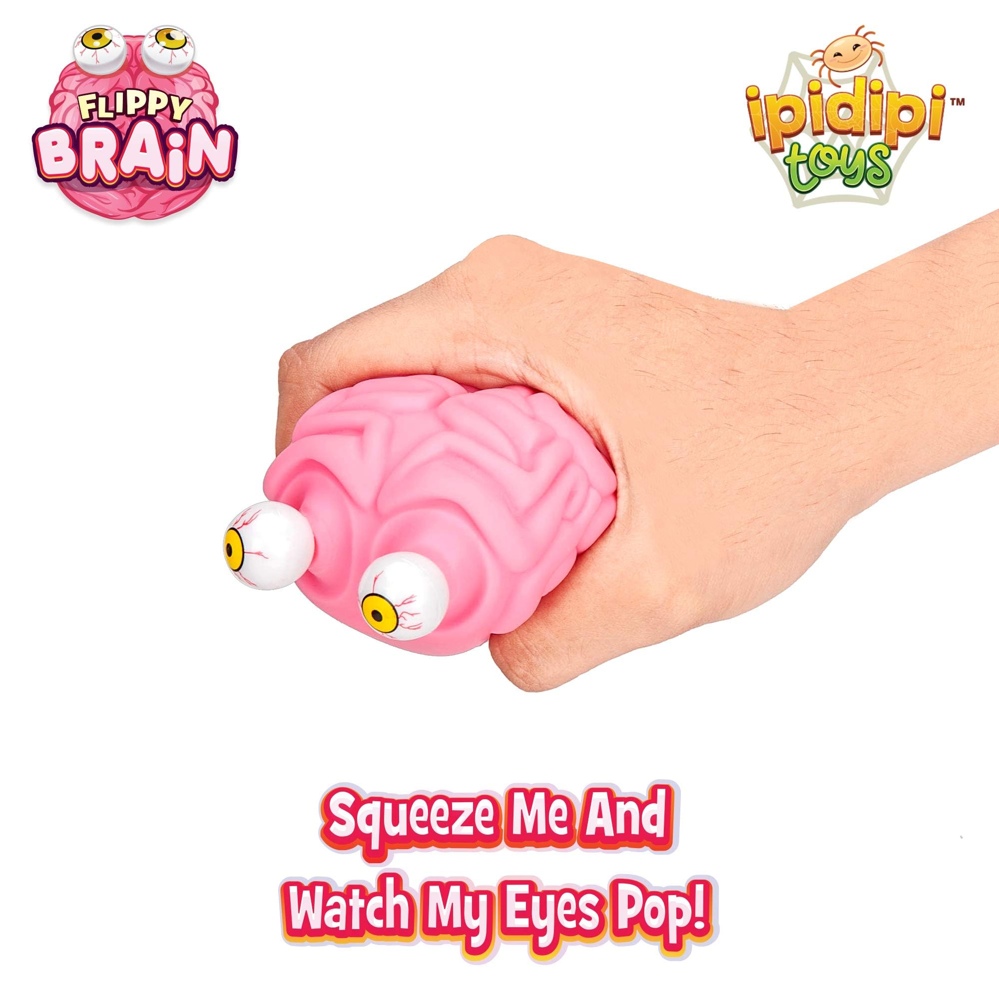 IPIDIPI TOYS Flippy Brain used as a classroom prize with a quirky design.
