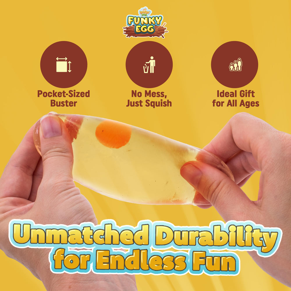 IPIDIPI TOYS Funky Egg Squishy Ball party-favor display