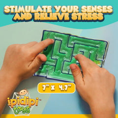 IPIDIPI TOYS travel-friendly maze pack designed for quiet play on the move.