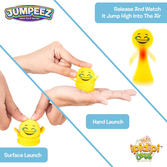 IPIDIPI TOYS Jumpeez emoji faces 24-pack adds mood to parties.