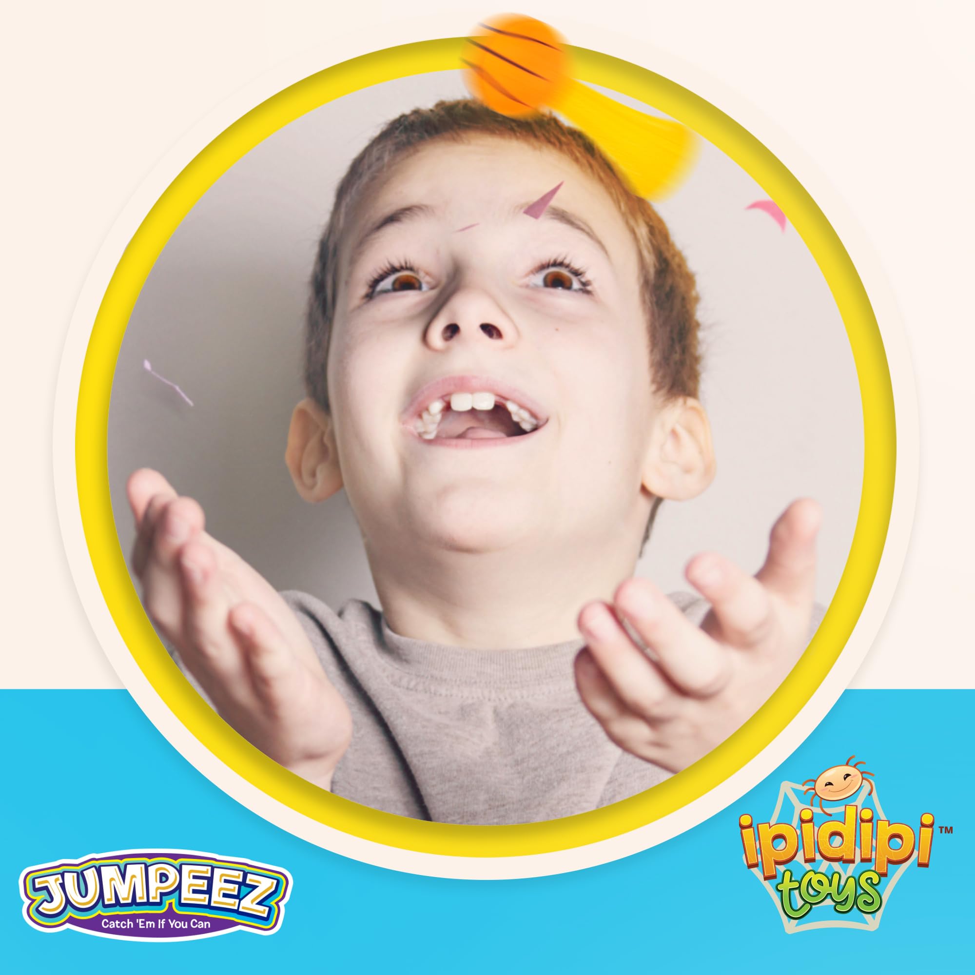 IPIDIPI TOYS Jumpeez indoor outdoor play scene promotes quick energy bursts.