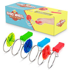 IPIDIPI TOYS retro gyro wheel red spins smoothly for screen-free fun