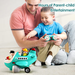 iPlay air airplane toy lights and sounds for engaging sensory play.