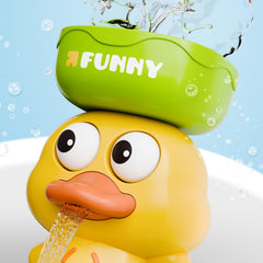 iPlay bath toy lion-head-spin features rotating head for dynamic bath visuals