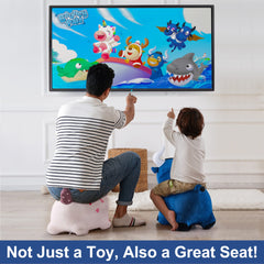 iPlay Bouncy Pals bull design adds cute appeal