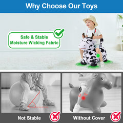 iplay Bouncy Pals Unicorn Hopper encourages joyful hopping sessions