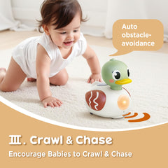 iplay duck toy soft glow lights and lullabies for bedtime